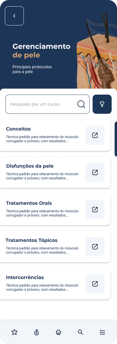 Gerenciamento de pele