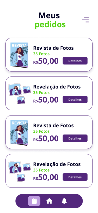 Meus pedidos