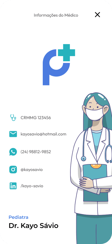 tela de geração de qrcod