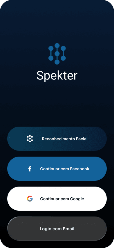 Escolher tipo de login