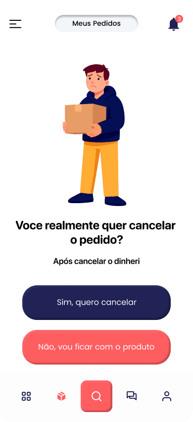 Cancelamento de pedido
